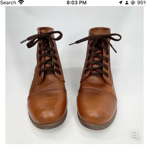 ZIGI SOHO leather lace up bootie. - Picture 6 of 11